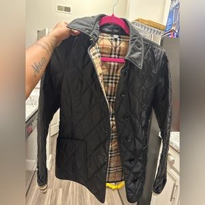 BURBERRY WOMENS SIZE SMALL JACKET FIRM ON PRICE